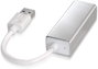 Aisens Conversor USB 3.0 a Ethernet Gigabit A106-0049 Blanco/Plata